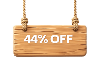 44% OFF